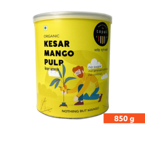 Organic Kesar Mango Pulp